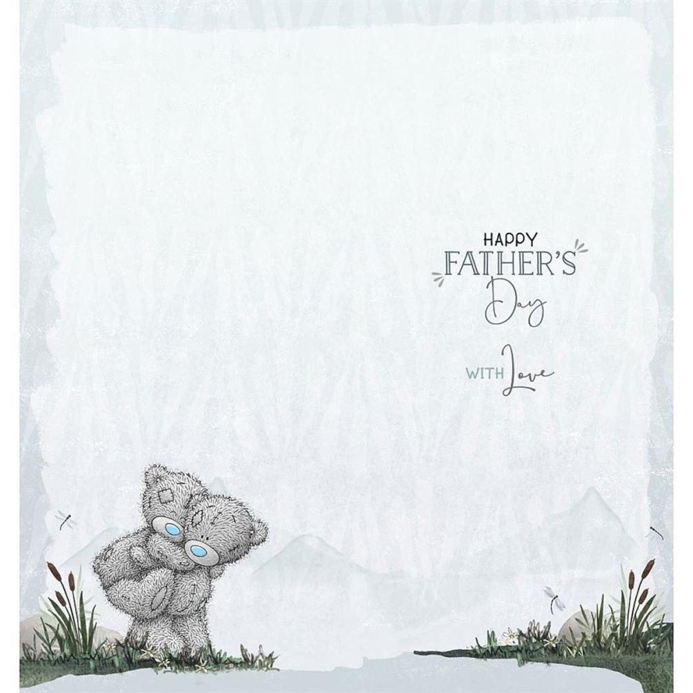 DAD Letters Me to You Bear Father's Day Card Extra Image 1